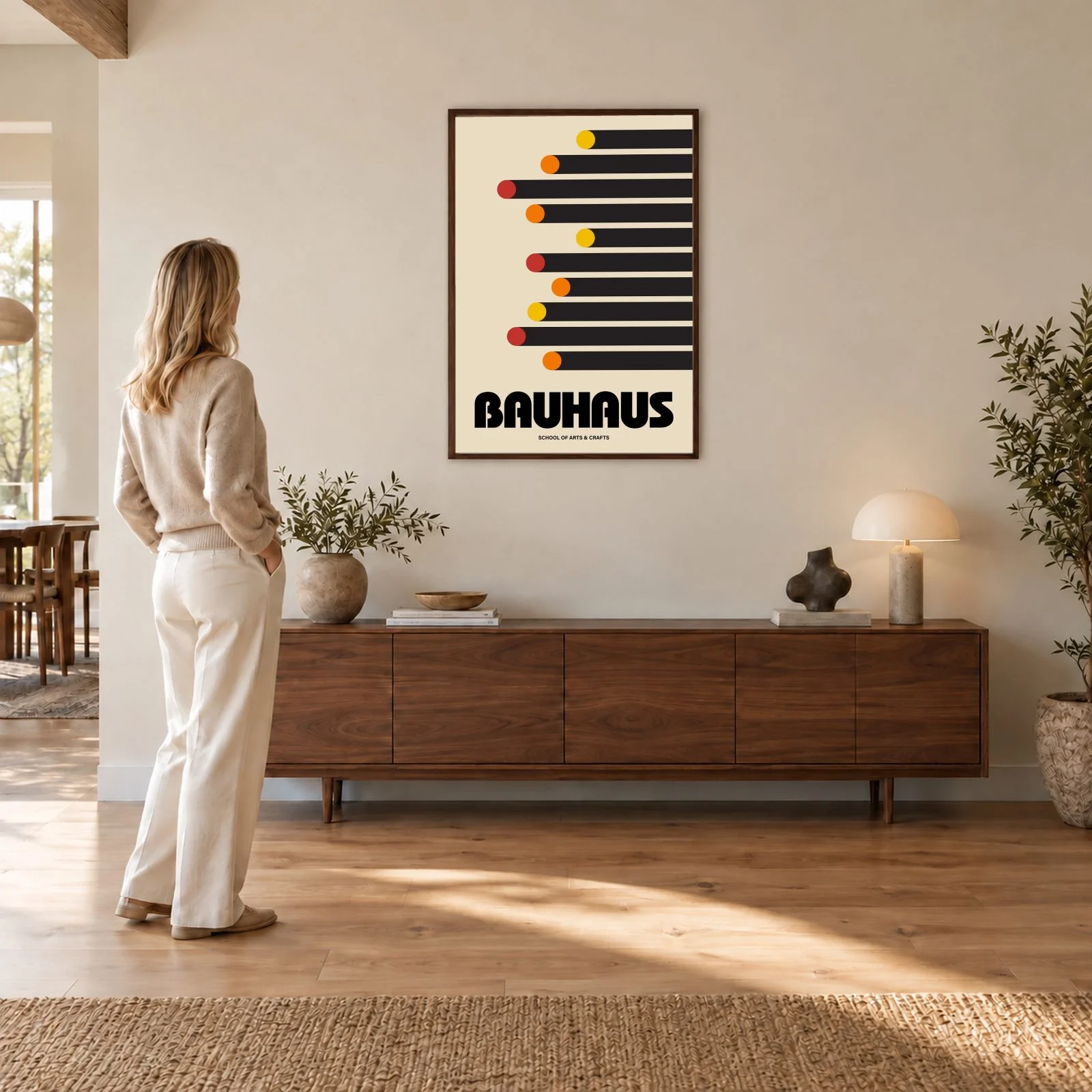 Bauhaus nr 301 – akustiktavla med tryck