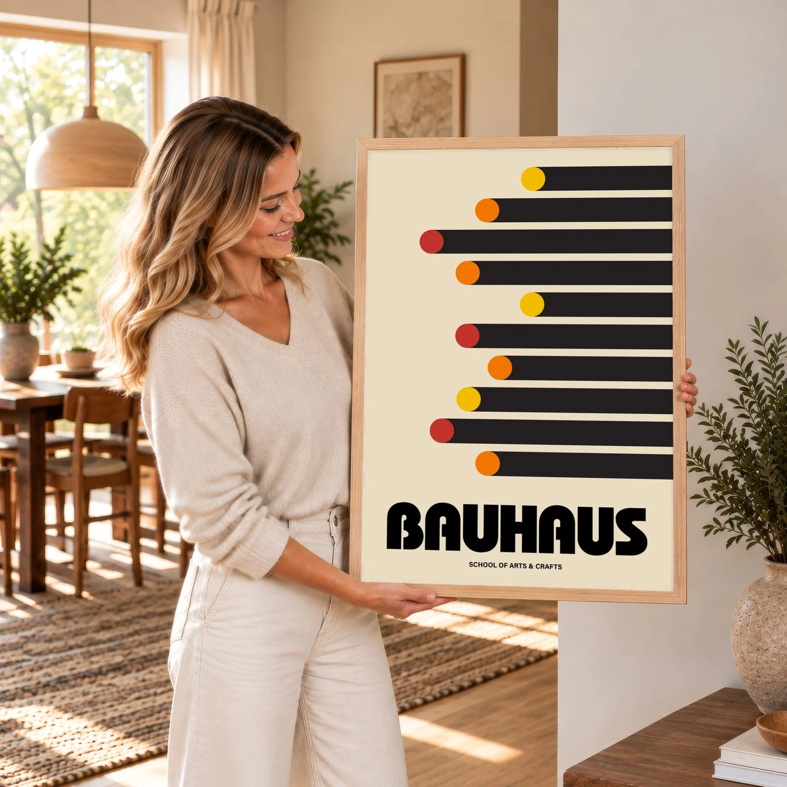 Bauhaus nr 301 – akustiktavla med tryck